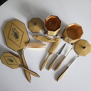 Vintage Lucite Empire Dresser/Vanity Set- Full Set